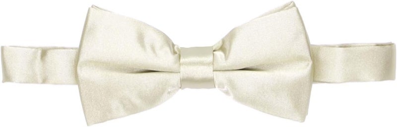 tiemart Pre-Tied Adjustable Men's Band Collar Bow Tie - Image 2